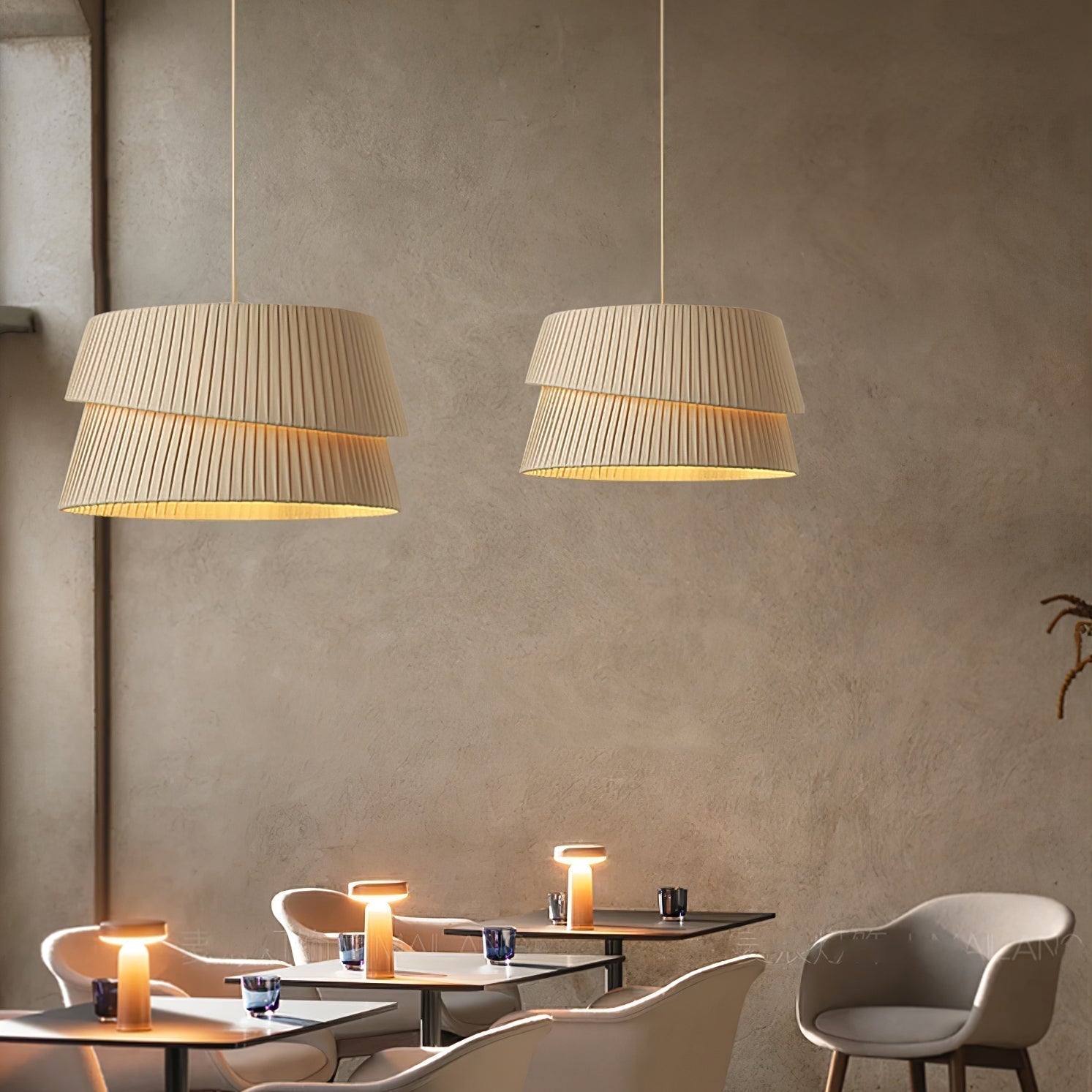 Vela Twist Pendant Lamp - Blowlighting