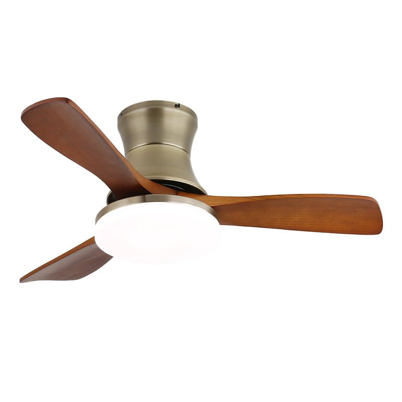 Ventilatore da soffitto Elara che mostra la costruzione del telaio in metallo