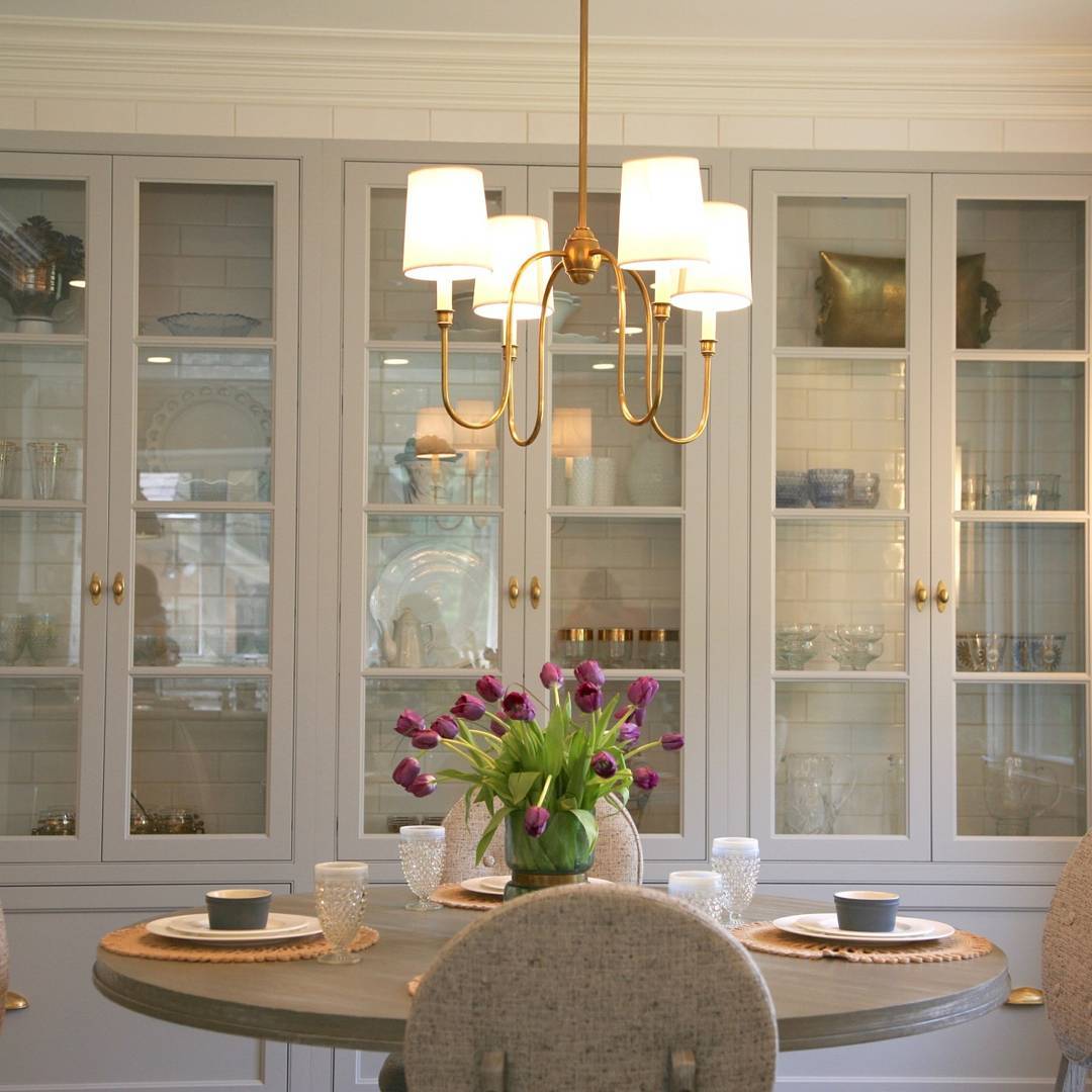 Silva Lampadario di Lusso in Ottone e Tessuto