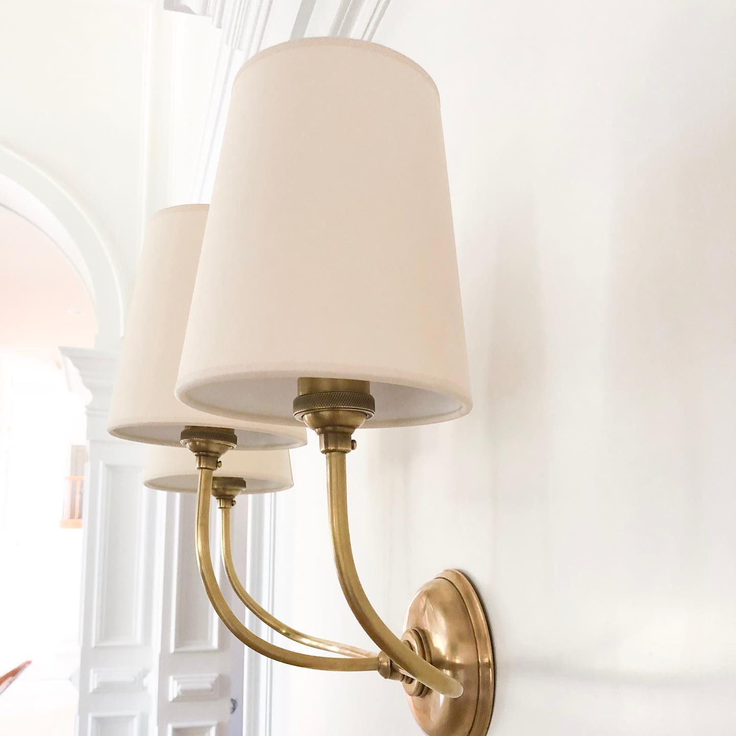 Silva Lampada da Parete Classica in Bronzo Nero