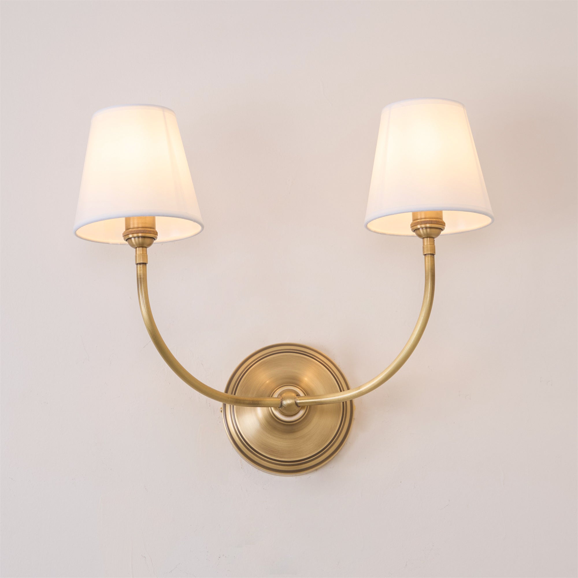 Silva Lampada da Parete Classica in Bronzo Nero