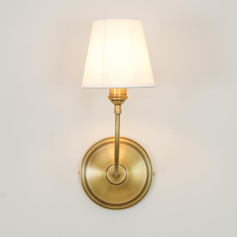 Silva Lampada da Parete Classica in Bronzo Nero