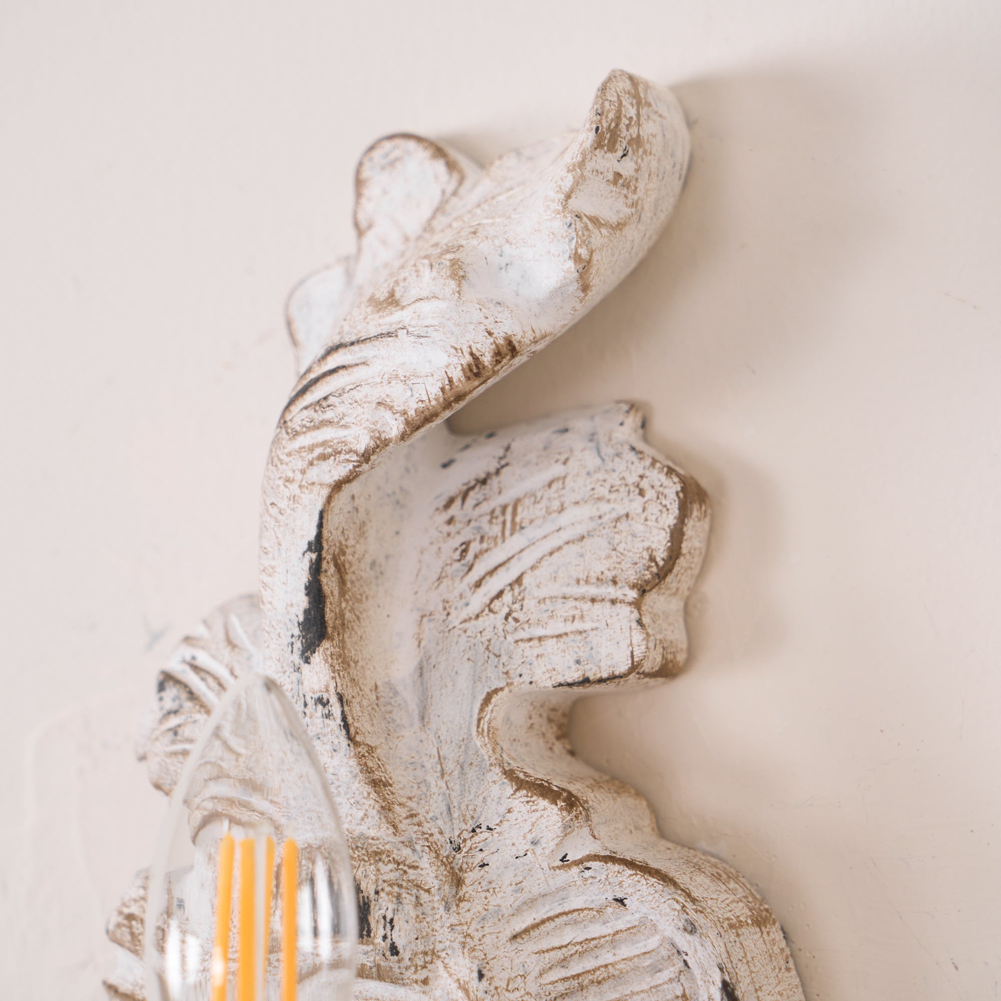 Olsilel Elegance Vintage Resin Metal Sconce Wall Lamp - Lamp Copper