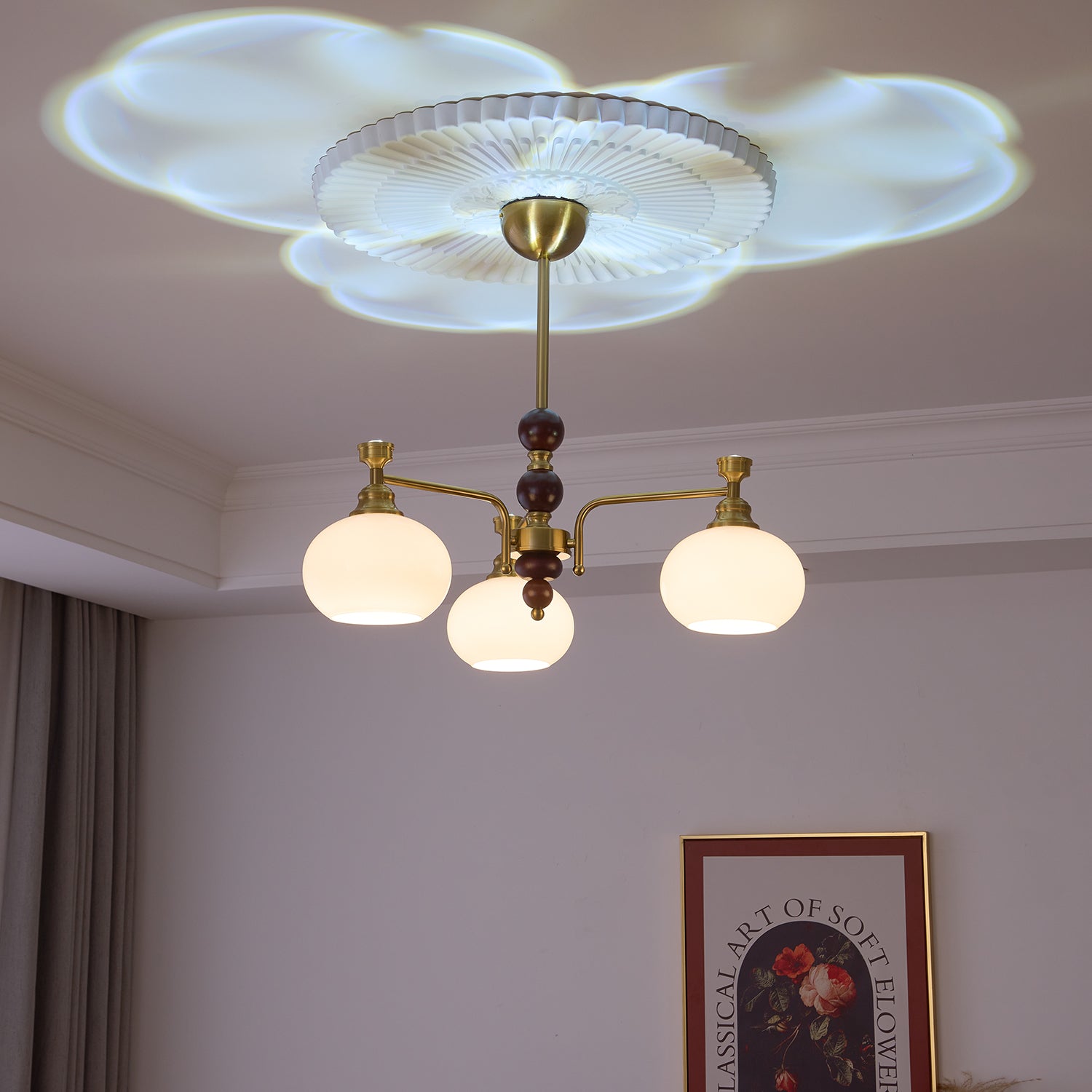 Verona Halo Chandelier - Blowlighting
