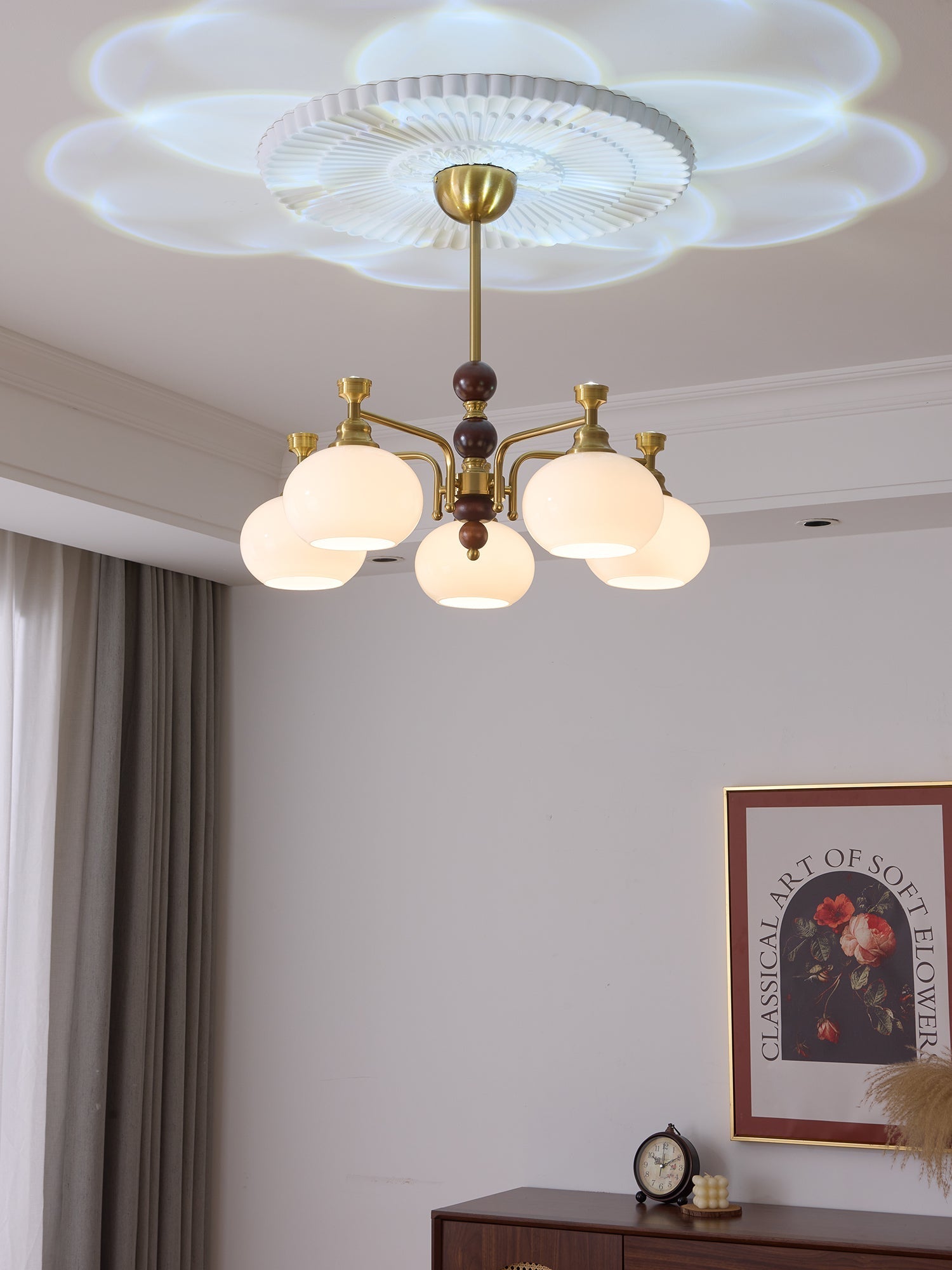 Verona Halo Chandelier - Blowlighting