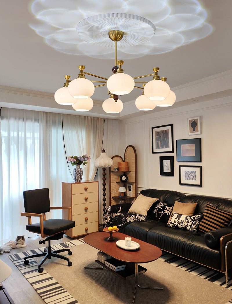 Verona Halo Chandelier - Blowlighting
