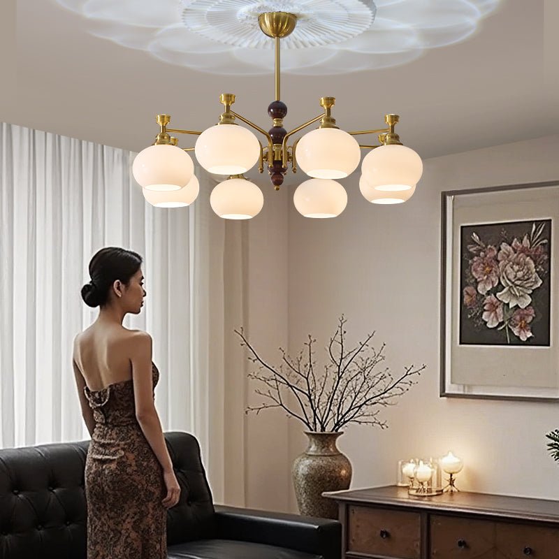 Verona Halo Chandelier - Blowlighting