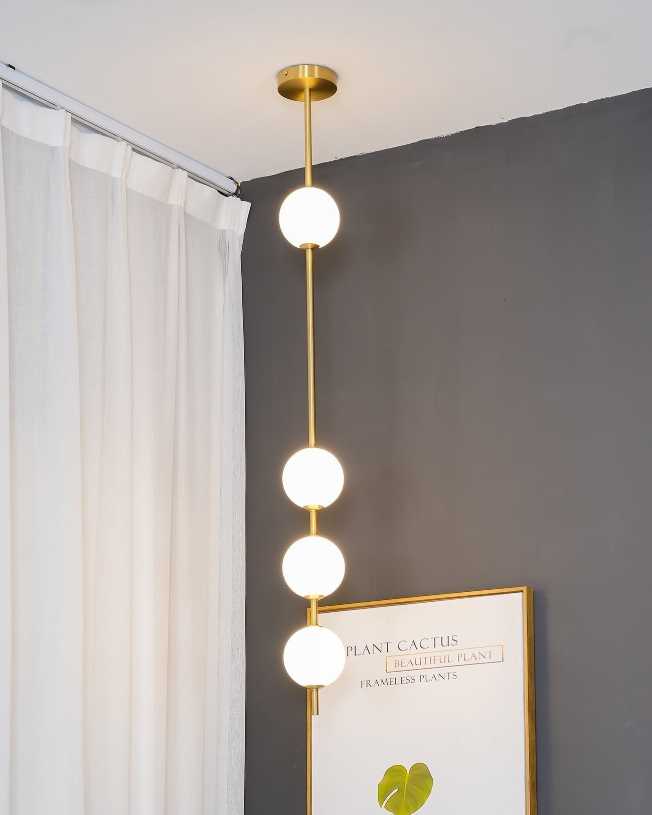 Halo Modern Brass Pendant Lamp - Blowlighting