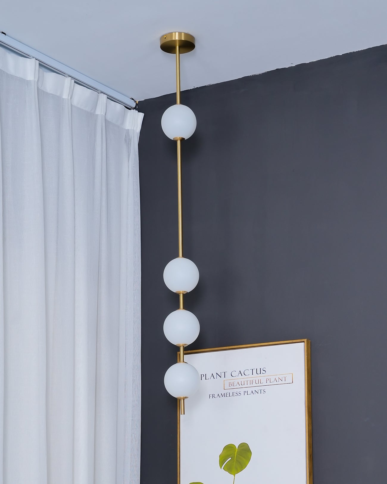 Halo Modern Brass Pendant Lamp - Blowlighting