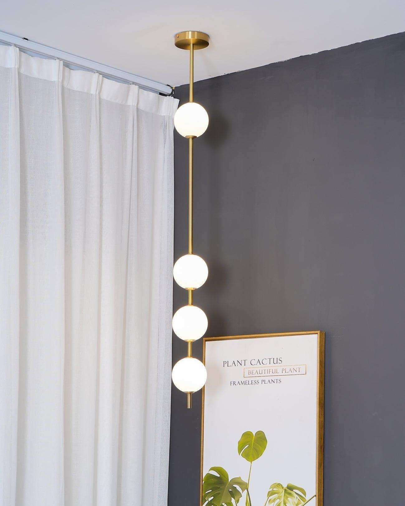 Halo Modern Brass Pendant Lamp - Blowlighting