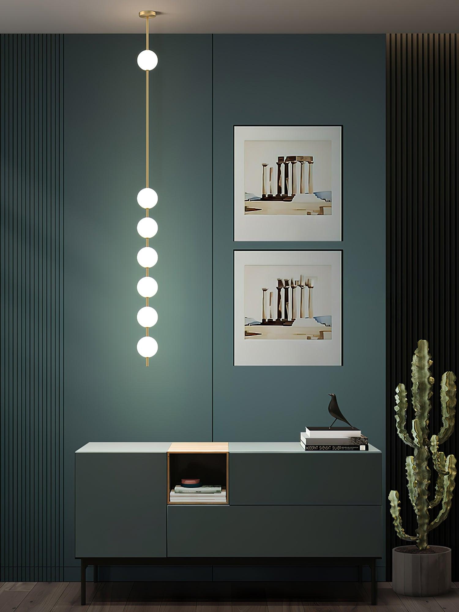 Halo Modern Brass Pendant Lamp - Blowlighting