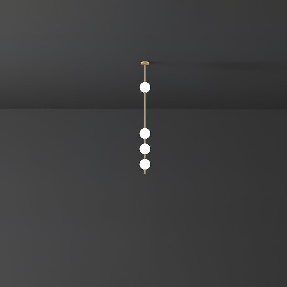 Halo Modern Brass Pendant Lamp - Blowlighting