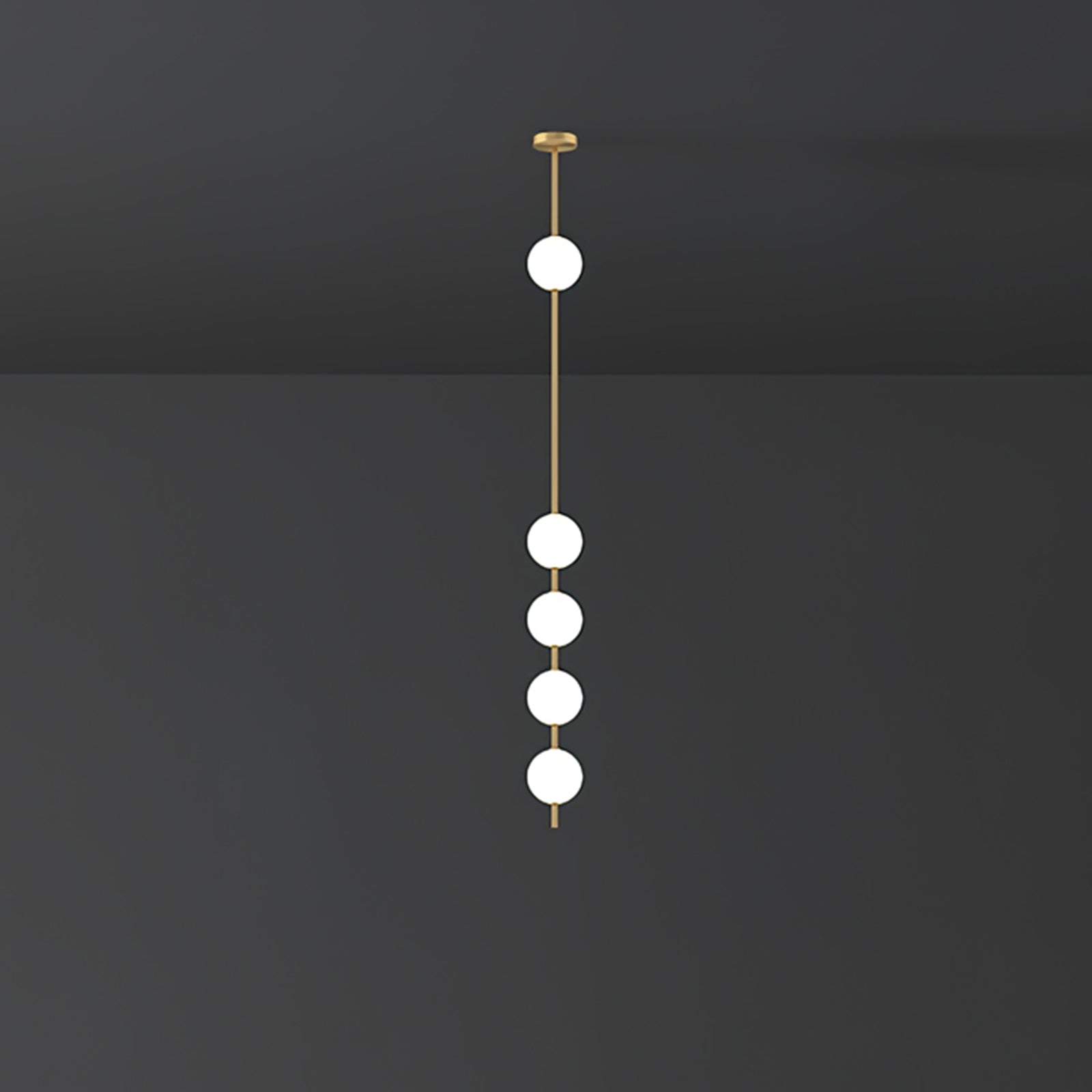 Halo Modern Brass Pendant Lamp - Blowlighting