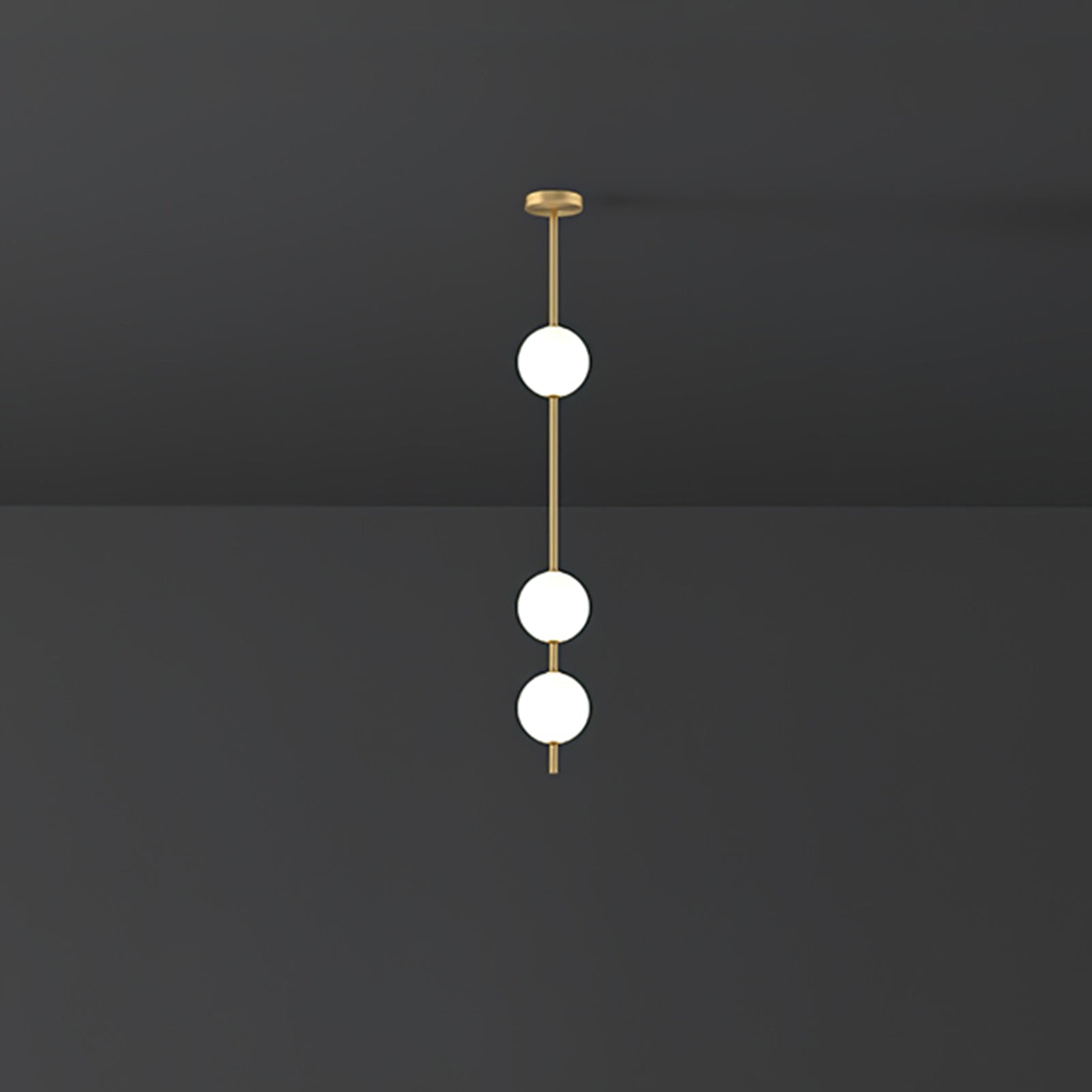 Halo Modern Brass Pendant Lamp - Blowlighting