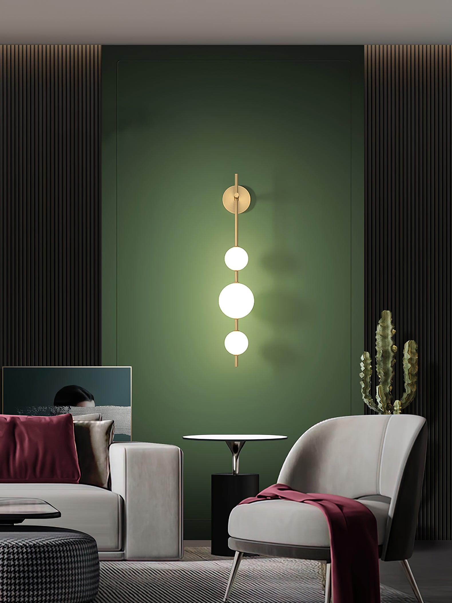 Vertical Globe Wall Lamp - Blowlighting