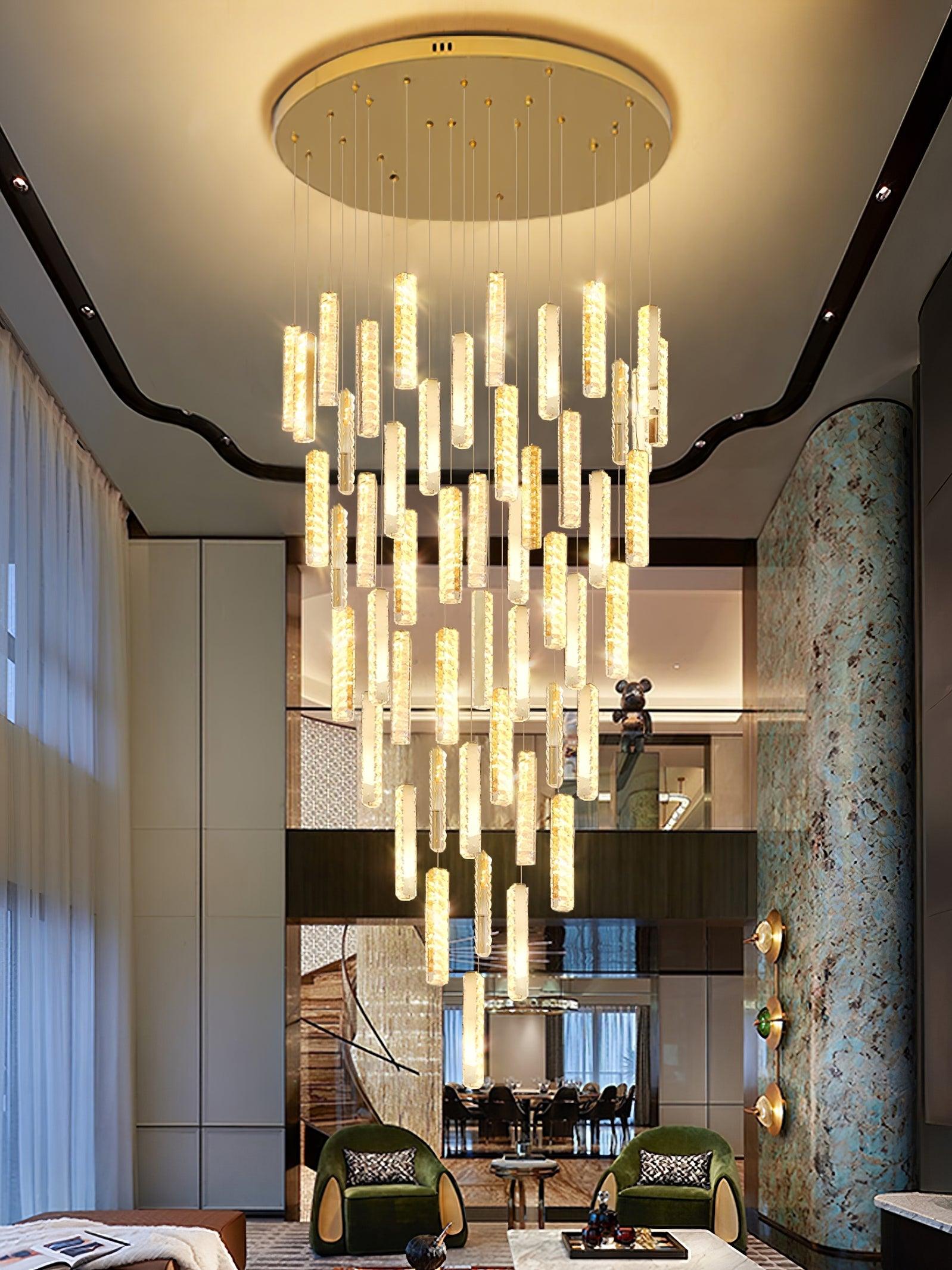 Villa Forci Chandelier - Blowlighting