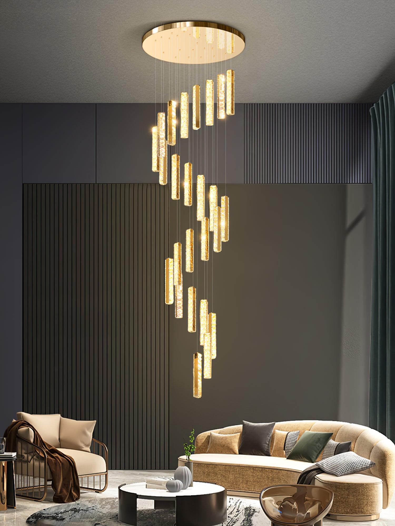 Villa Forci Chandelier - Blowlighting