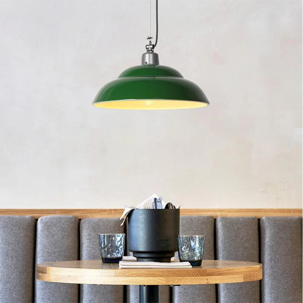 Valentina Industriale Vintage LED Lanpade a Sospensione Metallo Restaurante