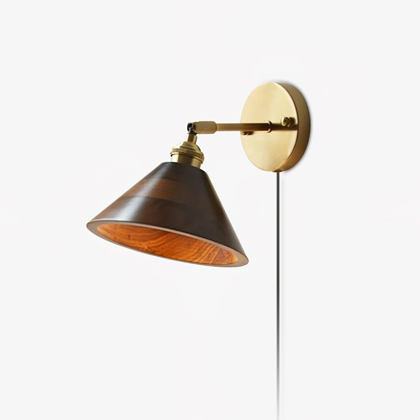 Muto Applique da Parete Vintage con Interruttore a Catenella