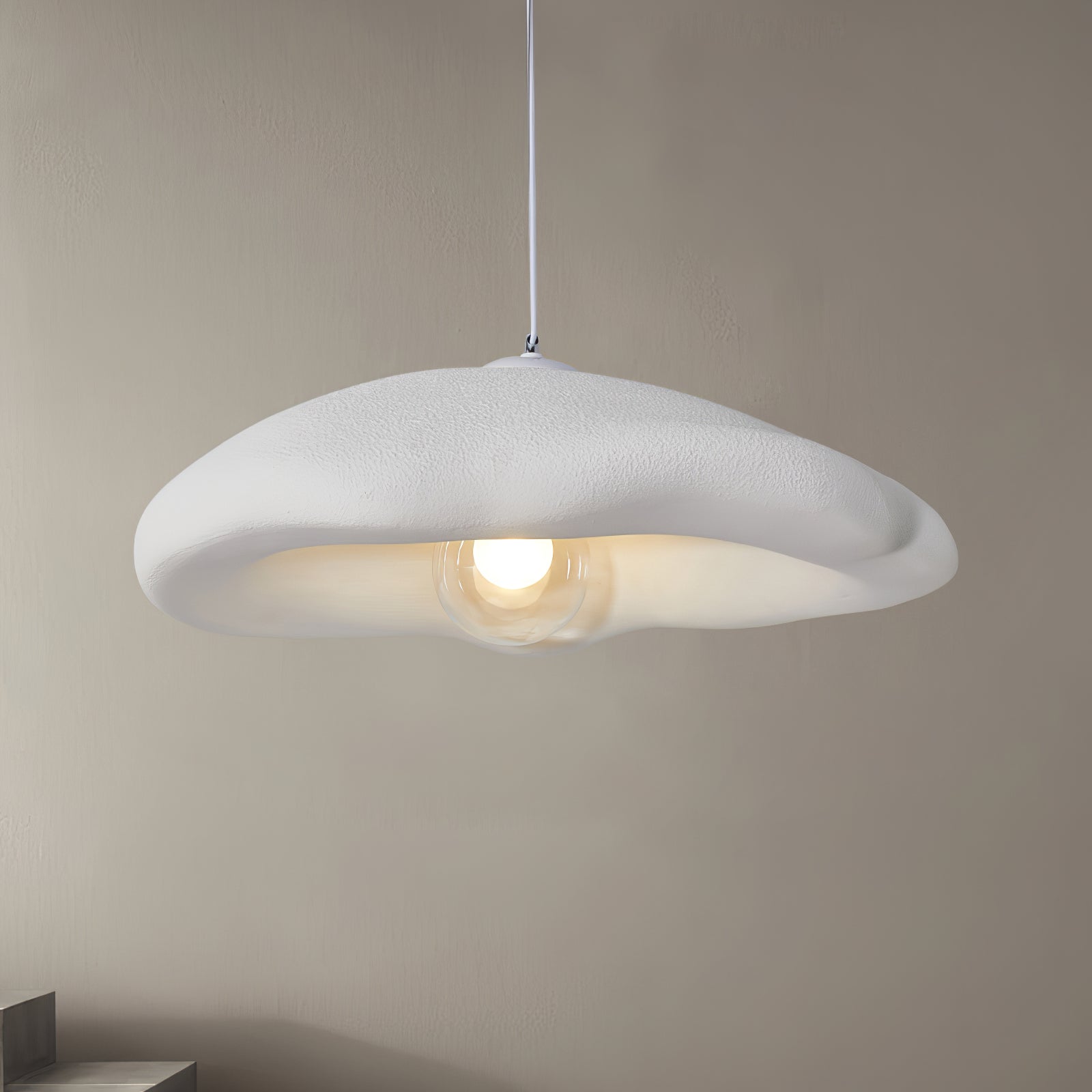 Nylire Modern Minimalist Art Plastic Metal Pendant Light - Blowlighting