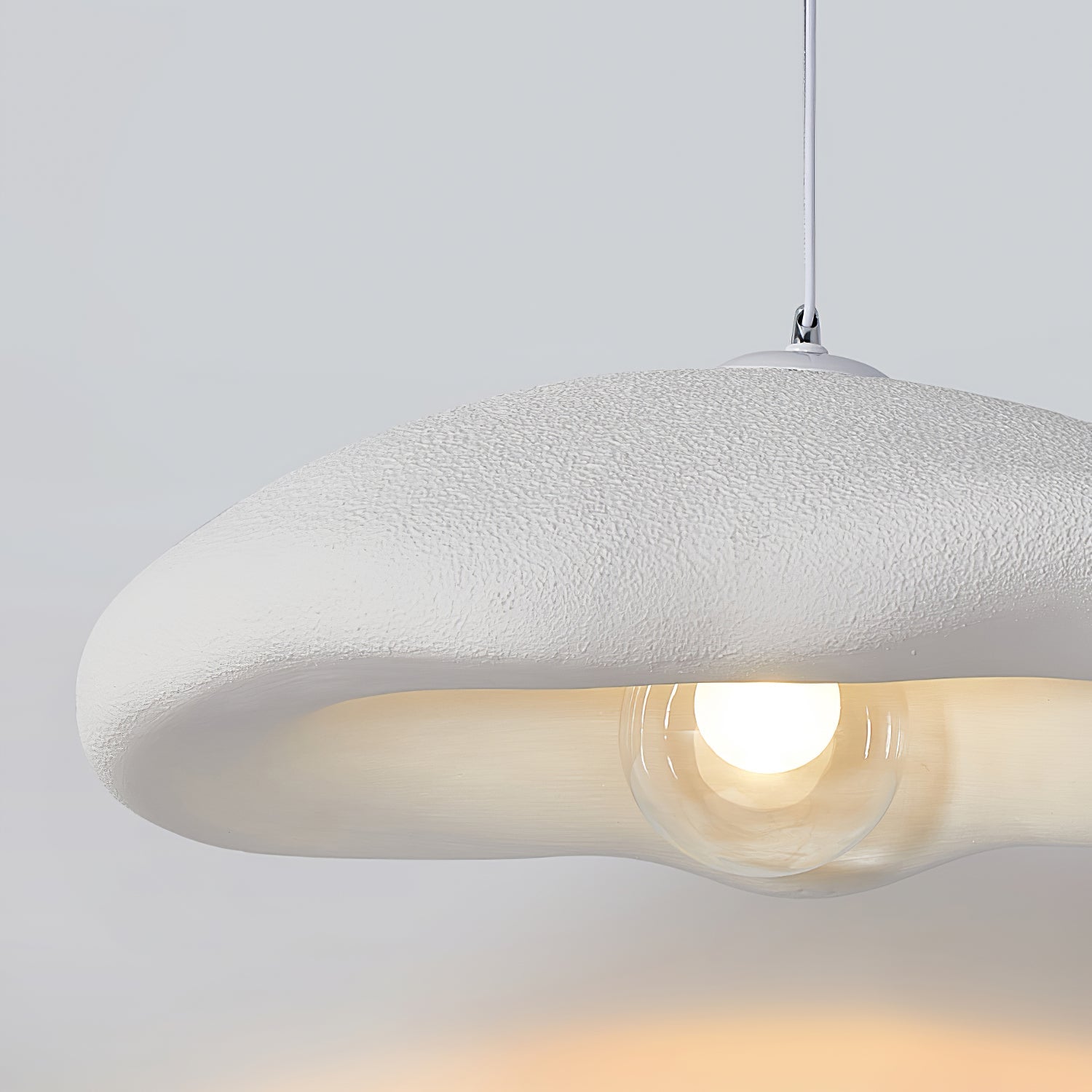 Nylire Modern Minimalist Art Plastic Metal Pendant Light - Blowlighting