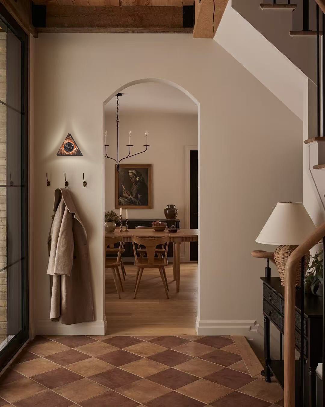 Pyramid Rustic Marble Wall Light - Blowlighting