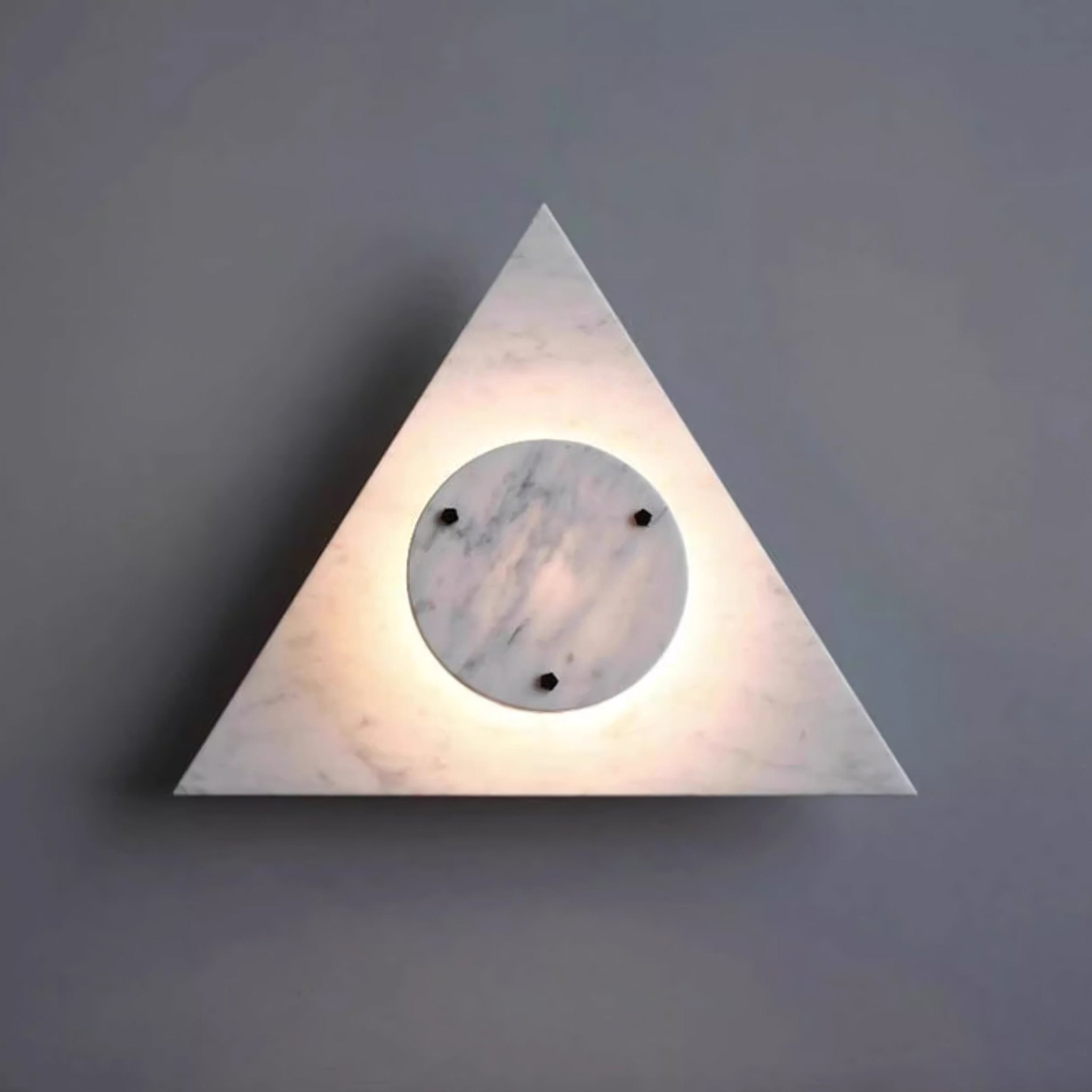 Pyramid Rustic Marble Wall Light - Blowlighting