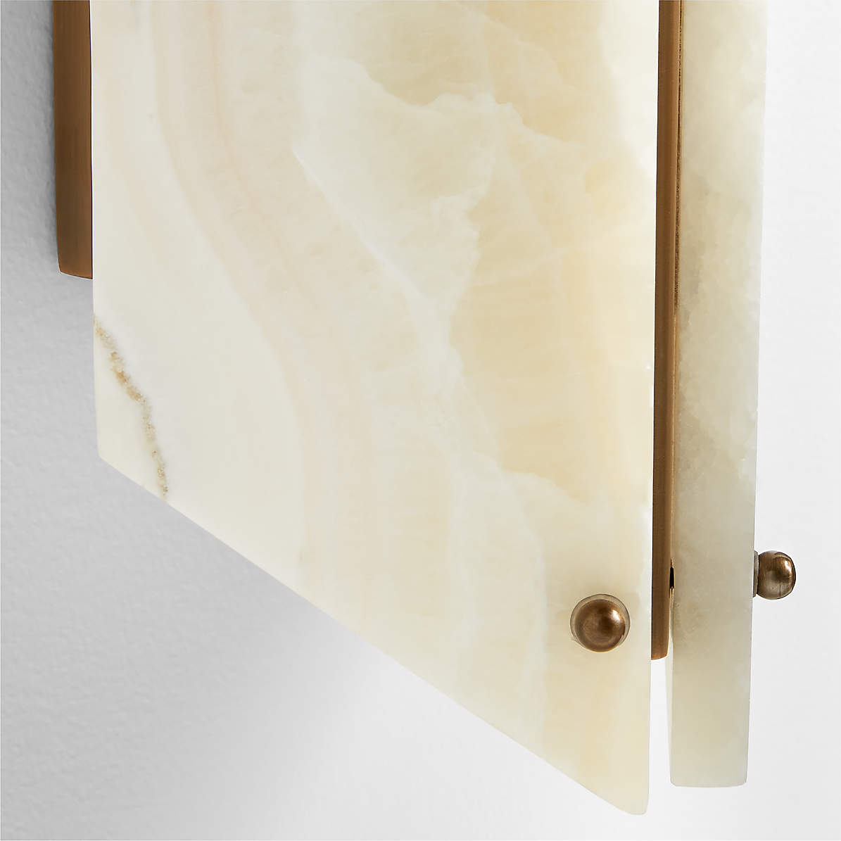 Elaeira Individual Creativity Stone Alabaster Wall Lamp - Lamp Copper