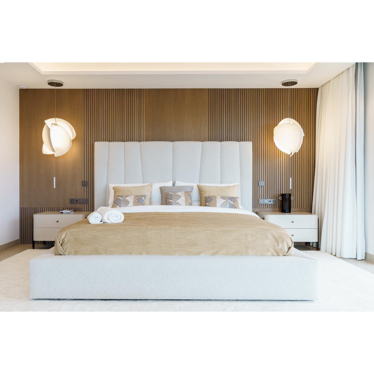 Osilora Premium Elegance Metal Fabric Pendant Lamp - Lamp Copper