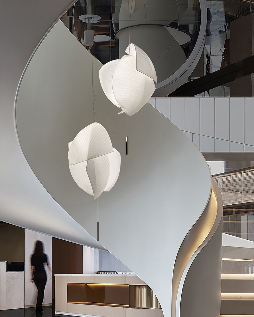 Osilora Premium Elegance Metal Fabric Pendant Lamp - Lamp Copper