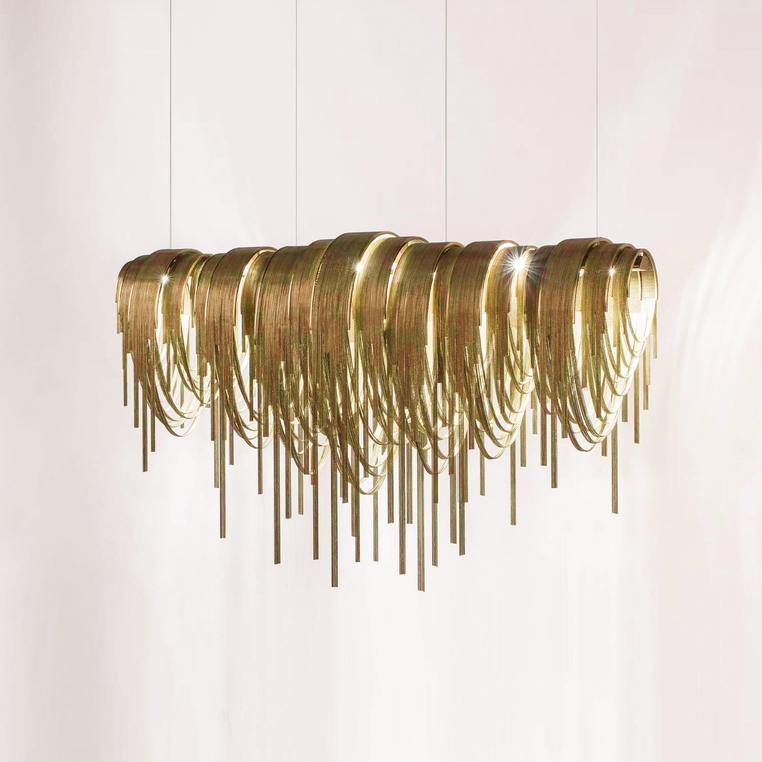Length Chains Chandelier - Blowlighting
