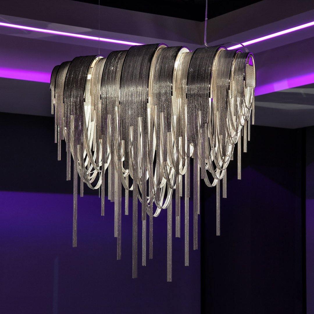 Length Chains Chandelier - Blowlighting