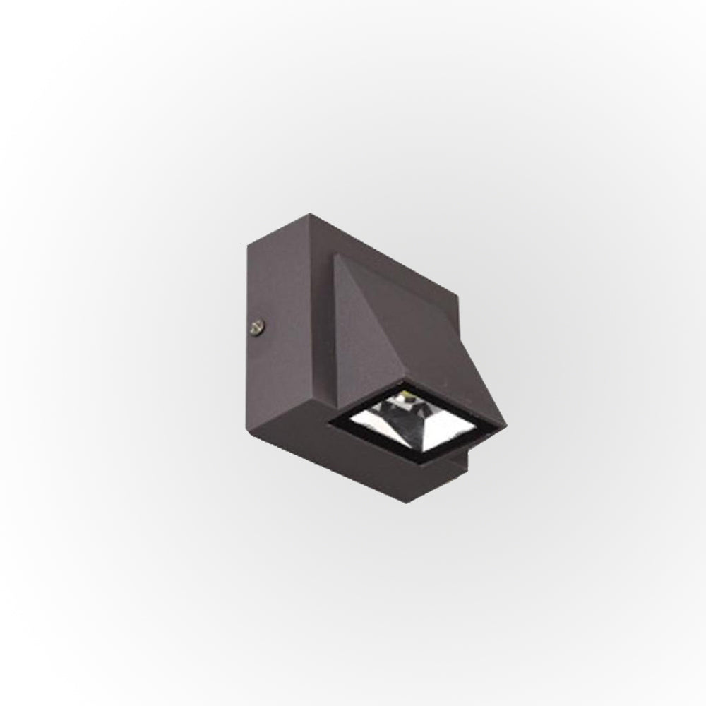 Ray Moderna Minimalismo LED Applique da Esterni Metallo Nera Piccolo Corridoio/Giardino
