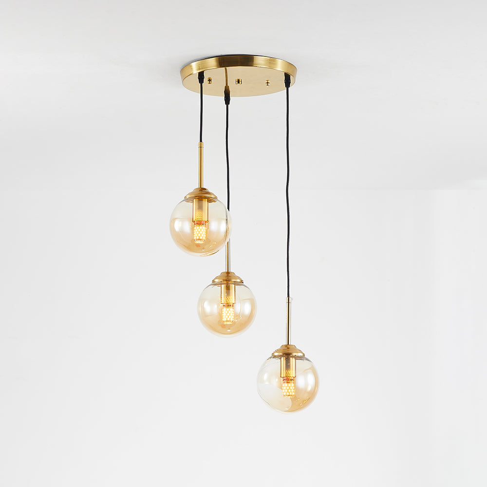 Valentina Vetro Moderni LED Lampade a Sospensione Cancella Sfumatura Bolle Soggiorno/Camera da Letto