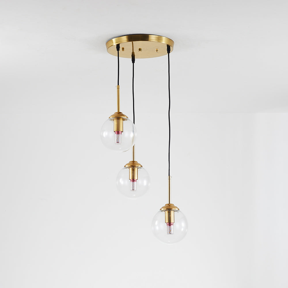 Valentina Vetro Moderni LED Lampade a Sospensione Cancella Sfumatura Bolle Soggiorno/Camera da Letto