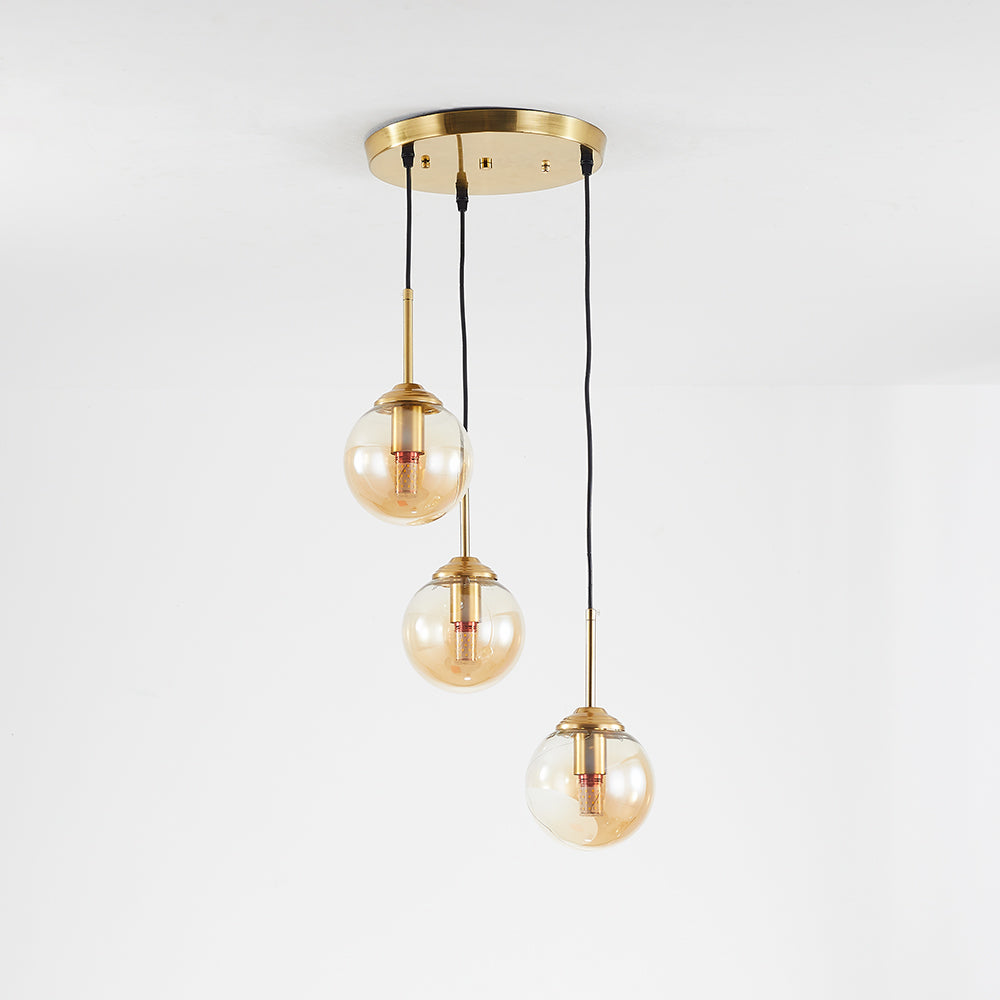 Valentina Vetro Moderni LED Lampade a Sospensione Cancella Sfumatura Bolle Soggiorno/Camera da Letto