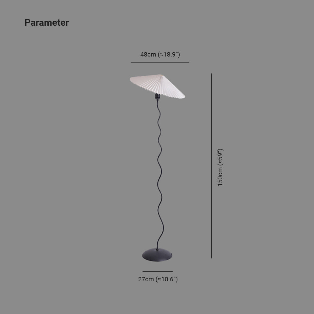 Ritta Moderne LED Funghi Design Lampade da Terra Metallo/Fabrico 3 Colore Soggiorno/Camera da Letto