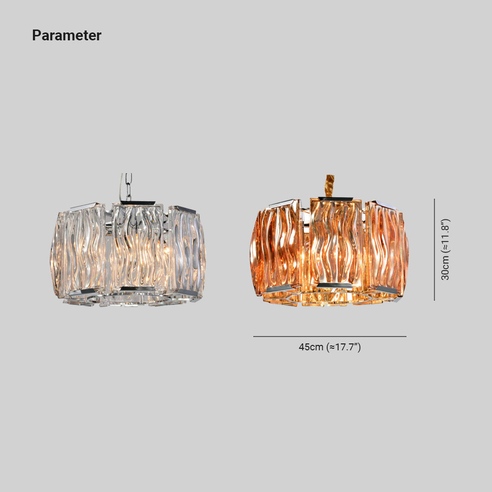 Marilyn Moderno LED Speciale Lampadario Cristallo Cancella/Champagne Soggiorno/Camera da Letto
