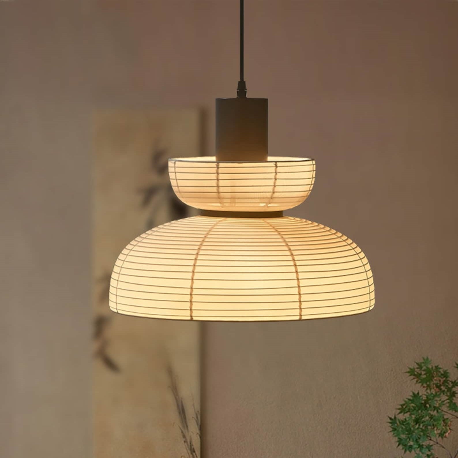 Ritta Moderno Conico Lampada a Sospensione Metallo Camera Da Letto