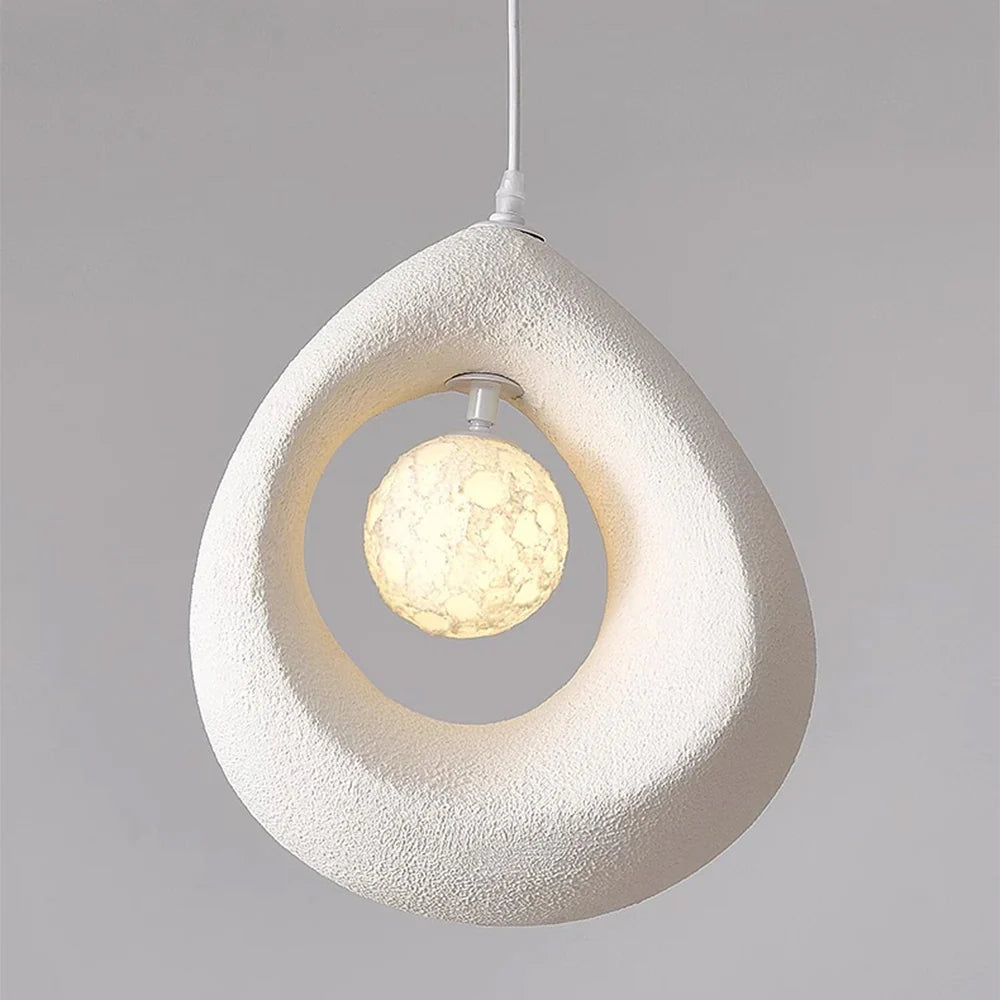Avi Moderno PVC Sospensione Bianco Grigio Camera da letto Soggiorno