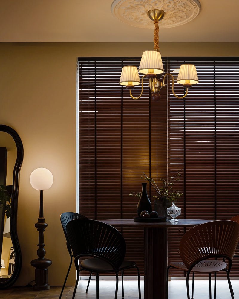 Walden Pleat Chandelier - Blowlighting