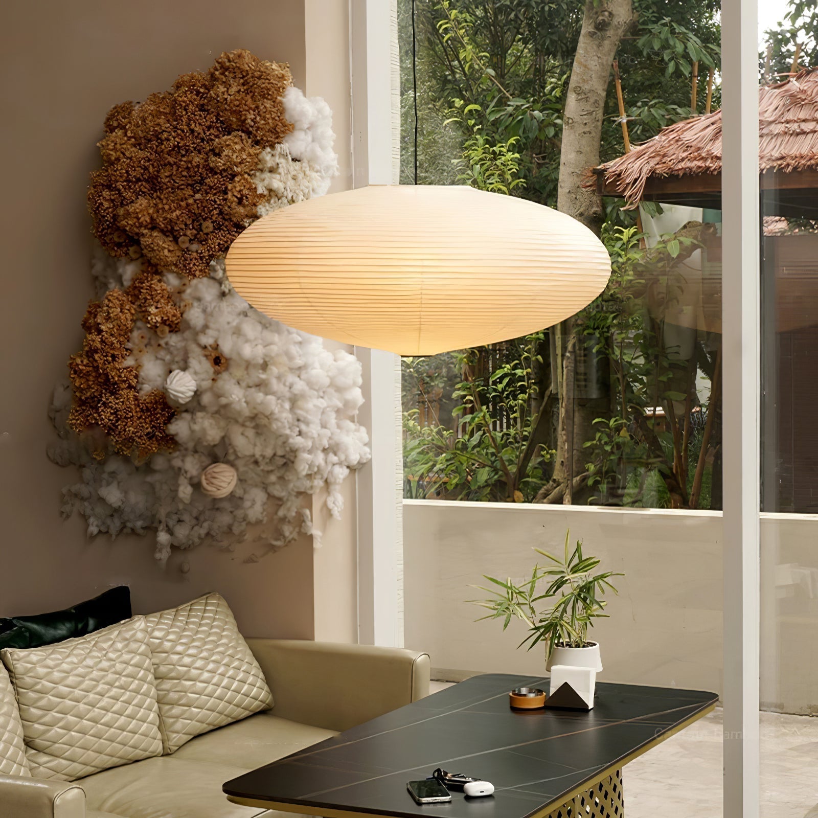 Washi Paper 15A Pendant Light - Blowlighting