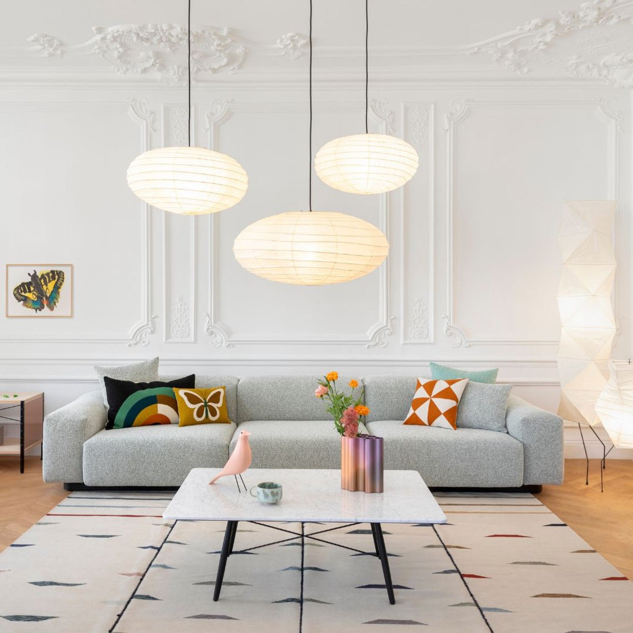 Washi Paper EN Pendant Lamp - Blowlighting