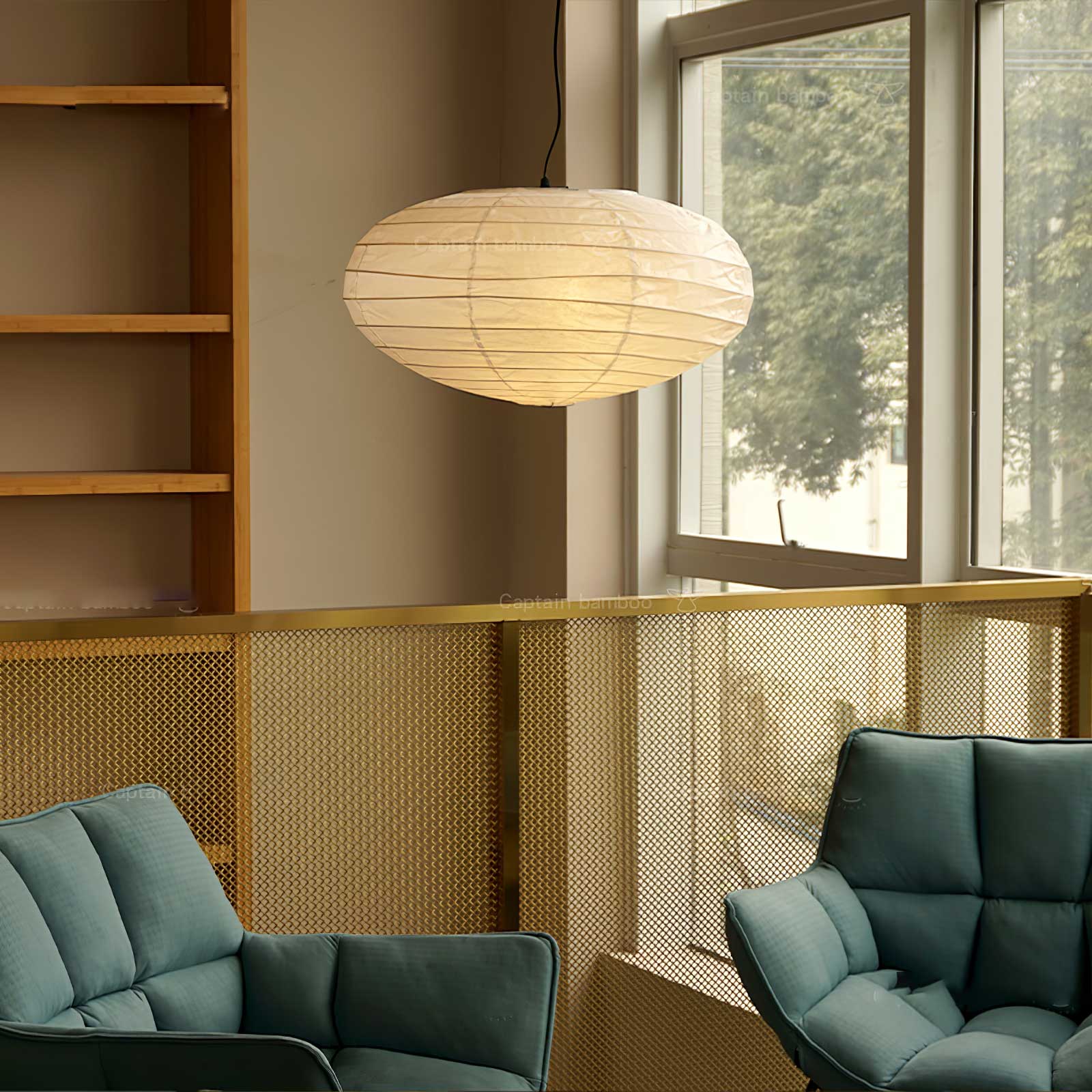 Washi Paper EN Pendant Lamp - Blowlighting