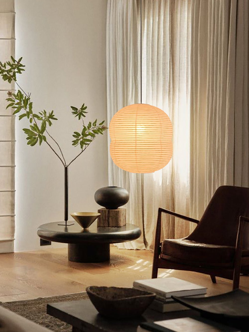 Washi Paper Mini Pendant Light - Blowlighting