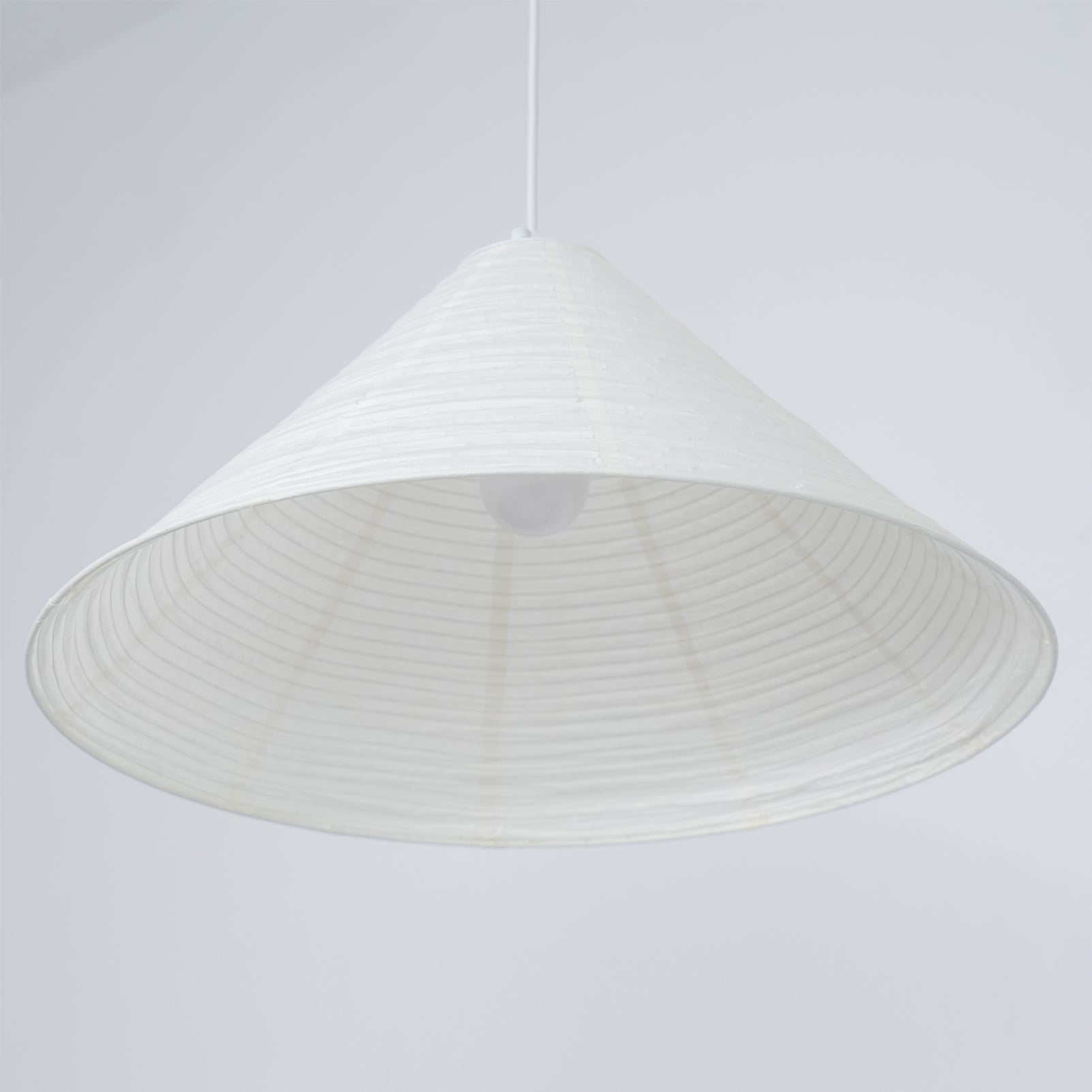 Washi Paper Pyramid Pendant Lamp - Blowlighting