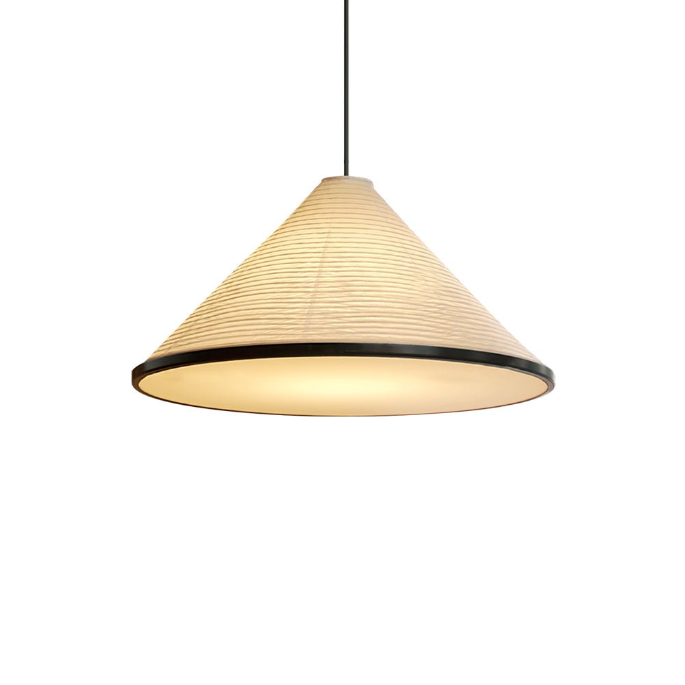Washi Paper Pyramid Pendant Lamp - Blowlighting