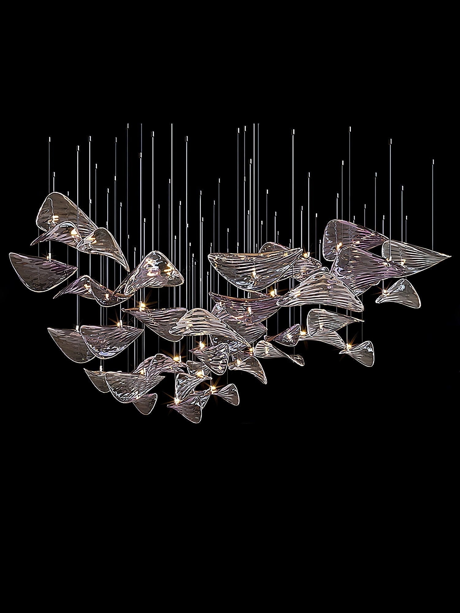 Eurrinia Butterfly Gold Metal Pendant Light - Blowlighting