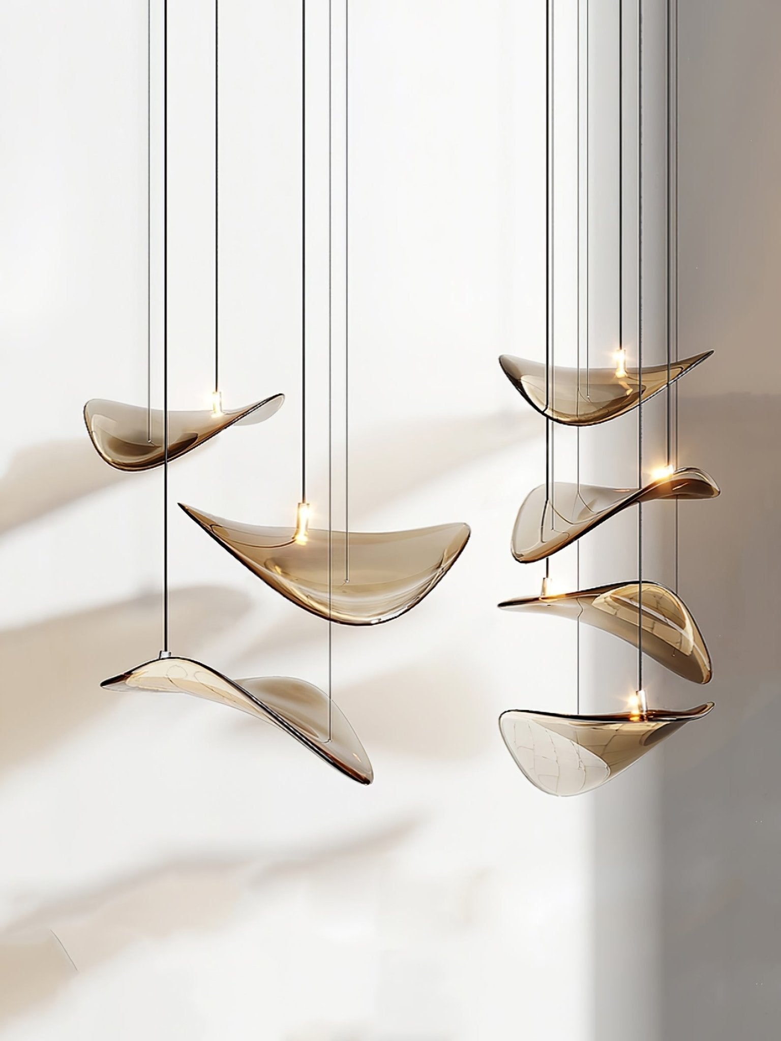 Eurrinia Butterfly Gold Metal Pendant Light - Blowlighting