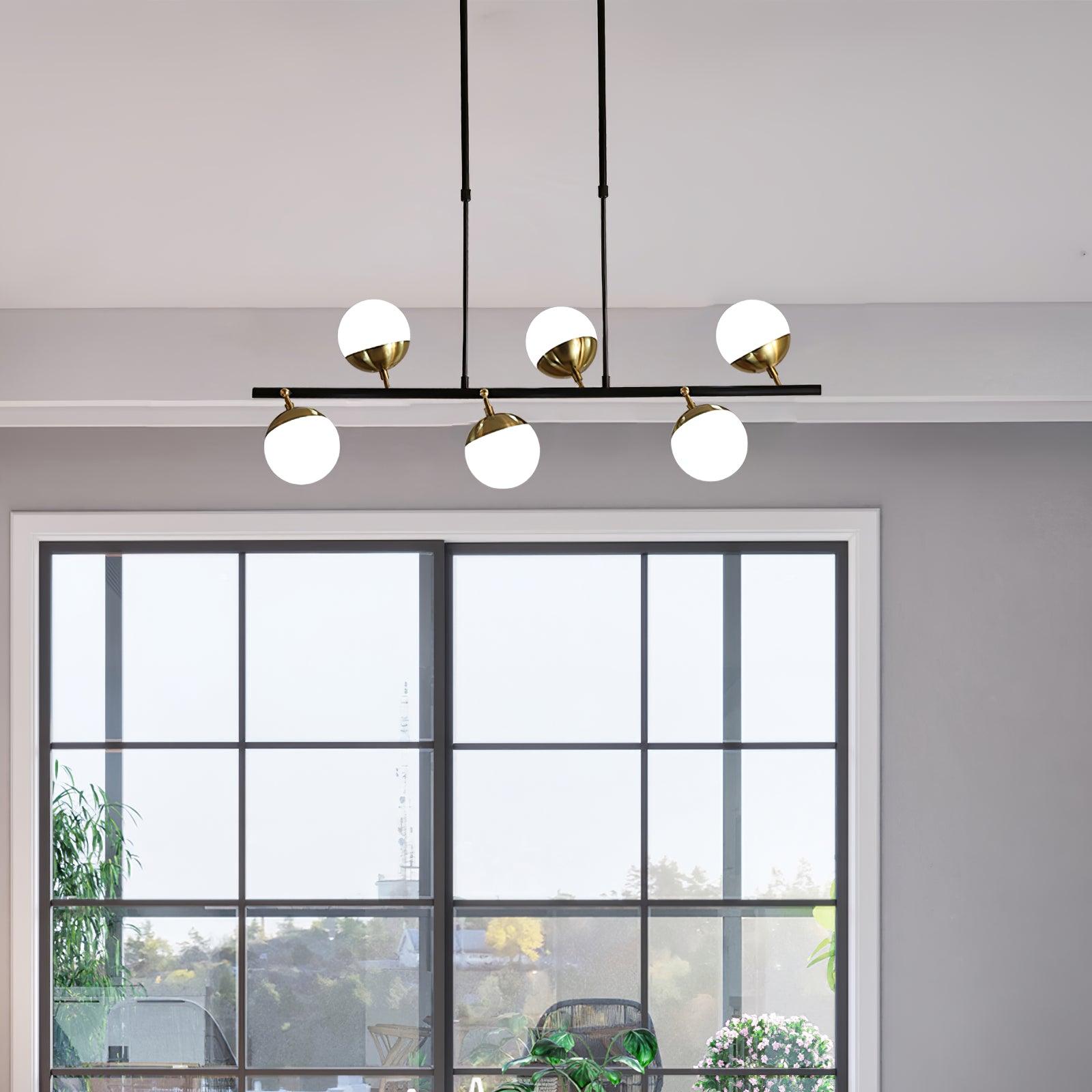 Levi Modern Metal Chandelier - Blowlighting